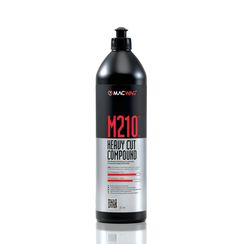 MACWAG M210 Heavy Cut Compound 1 LT - P1500 Zımpara İzlerini Gideren Profesyonel Aşındırıcı Past