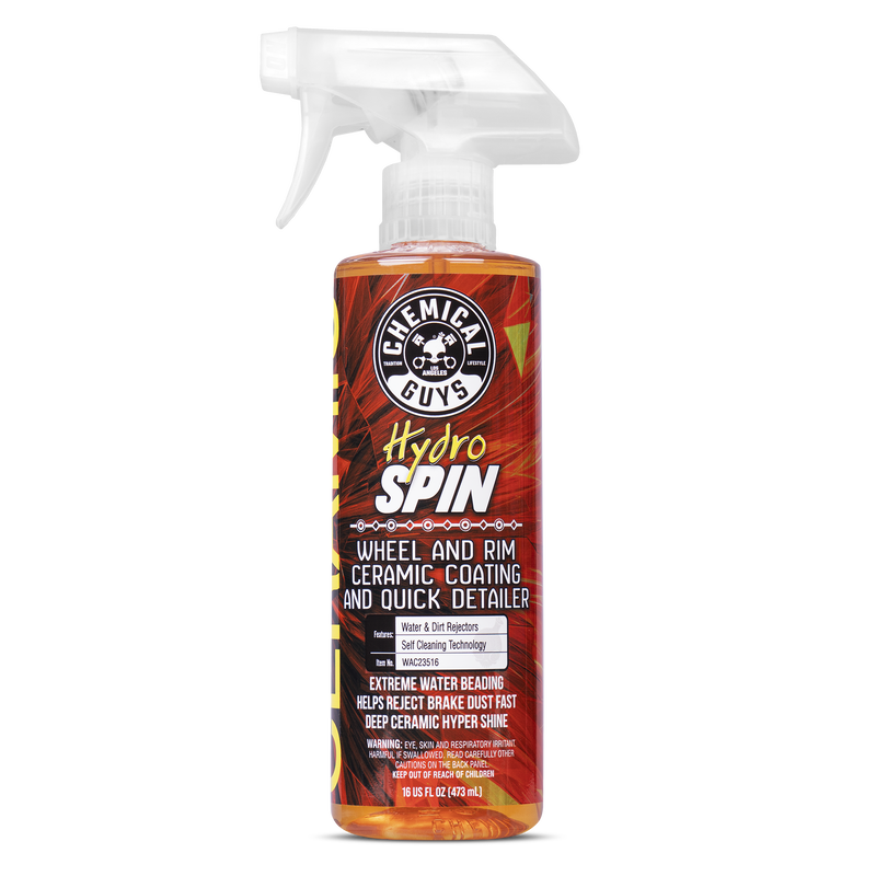                                                                                    Chemical Guys HydroSpin -  Jant ve Lastik Seramik Kaplama ve Hızlı Bakım - HydroSpin Wheel and Rim Ceramic Coating and Quick Detailer-  473ml 