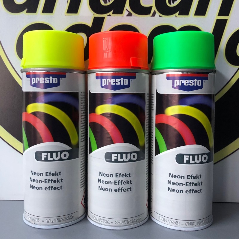 Presto Neon Efekt Florasan Fosforlu Turuncu 400 ml RAL2007