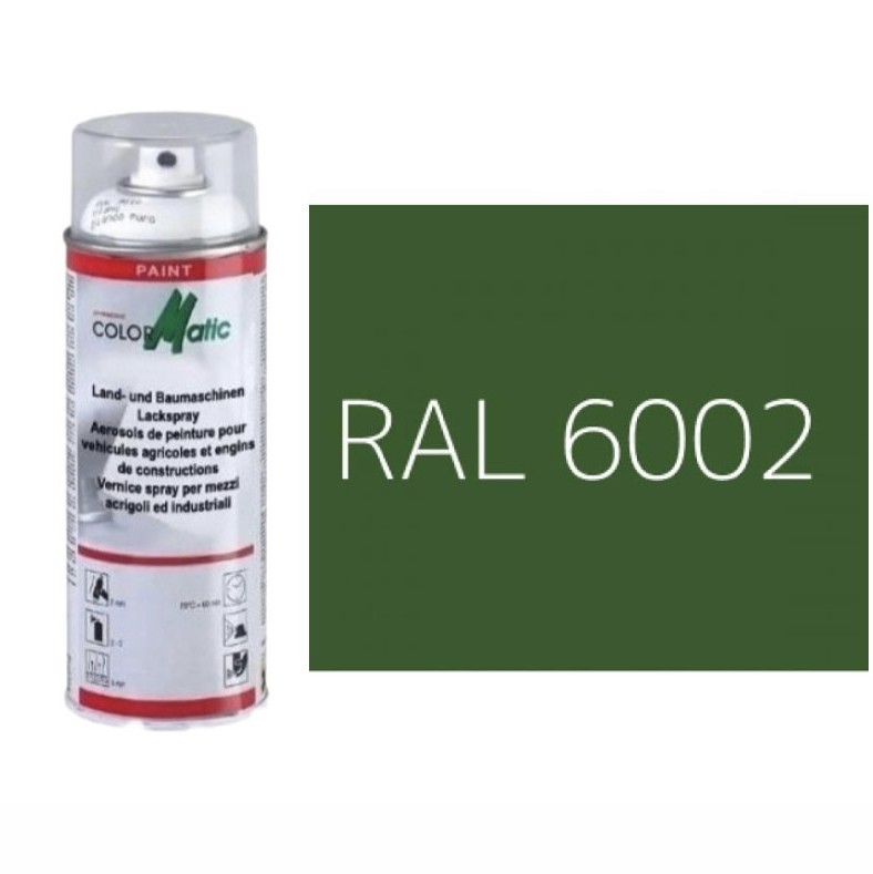 ColorMatic RAL6002 Yeşil Akrilik Sprey Boya 400 ml