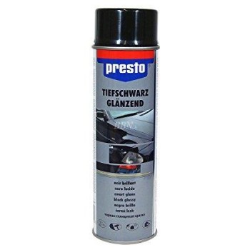 Presto Parlak Siyah Sprey Boya 500ml 