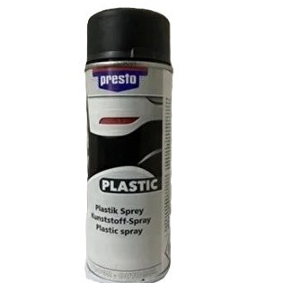 Presto Siyah Tampon, Bakalit ve Plastik için Sprey Boya - 400ml