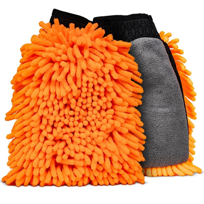                                                                                                                                                                         Çift Taraflı Mikrofiber Süper Yumuşak Peluş Araç Yıkama Eldiveni-Çiziksiz Temizlik