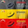 Chemical Guys Kırmızı Ağır Hizmet (Sert ) Matkap ile Kullanılan Detay Fırçası - 12.7cm - Heavy Duty Spinner Multi-Surface Drill Brush 
