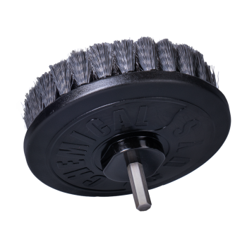 Chemical Guys Gri Yumuşak Matkap ile Kullanılan Kumaş ve Döşeme için Detay Fırçası - 12.7cm  - Light Duty Spinner Multi-Surface Drill Brush 
