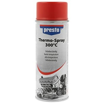 Presto Thermo Spray - 300'C - Kırmızı Isıya Dayanıklı Boya 400 ml