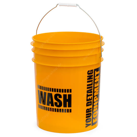         Work Stuff Sarı Detaylandırma Kovası WASH ( Yıkama ) - 20 Litre - Yeni Dizayn 