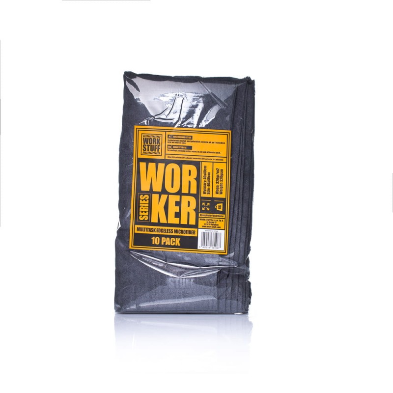                                                  Work Stuff WORKER 10'lu paket Gri Mikrofiber Bez