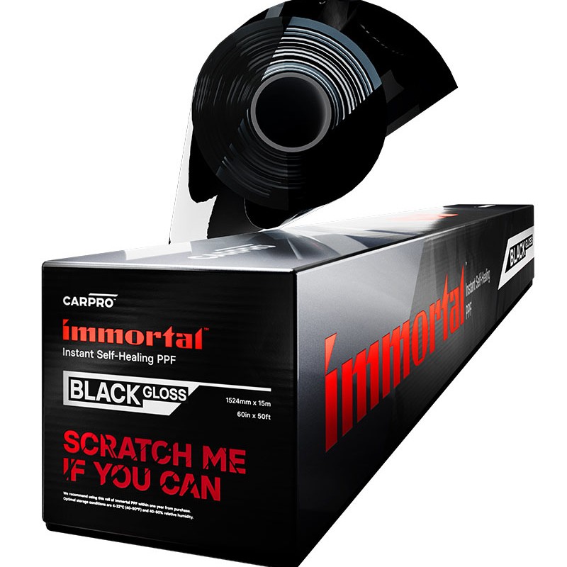        CARPRO Immortal™ PPF BLACK GLOSS – Siyah Ultra Parlak PPF Boya Koruma Filmi 