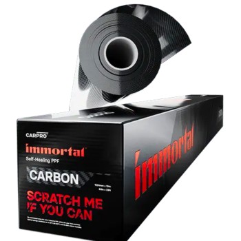        CARPRO Immortal™ CARBON – Karbon Desenli PPF (Alifatik TPU) Boya Koruma Filmi – 1.52m x 2m