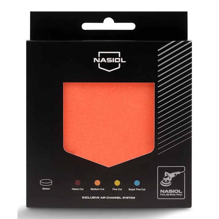 Nasiol 150mm Orta Kesimli (Turuncu) Pasta pedi ( İnce Pasta Süngeri )