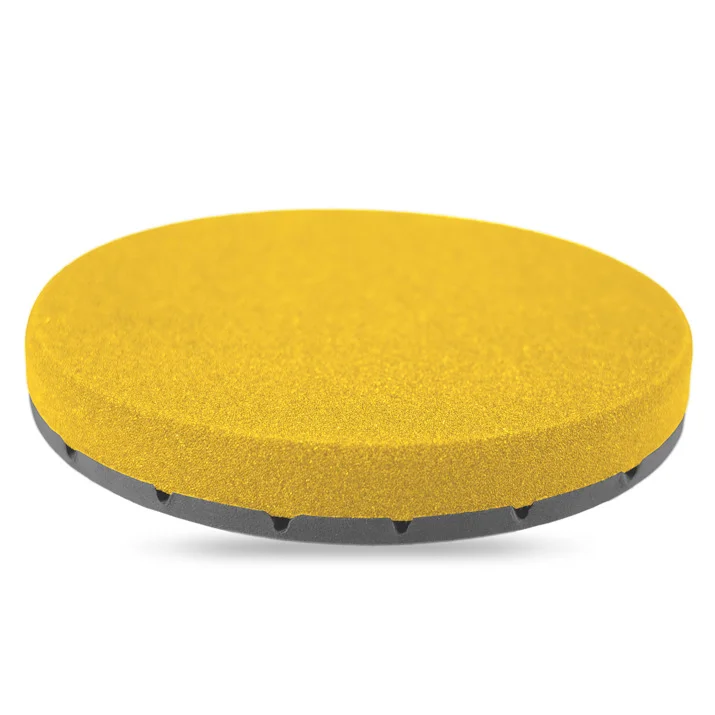 Nasiol 150mm İnce Kesim (Sarı) Parlatma Pedi ( Hare Giderici Süngeri )
