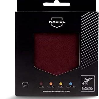 Nasiol 150mm Ağır Kesim (Bordo) Pasta Pedi ( Agresif Pasta Süngeri )