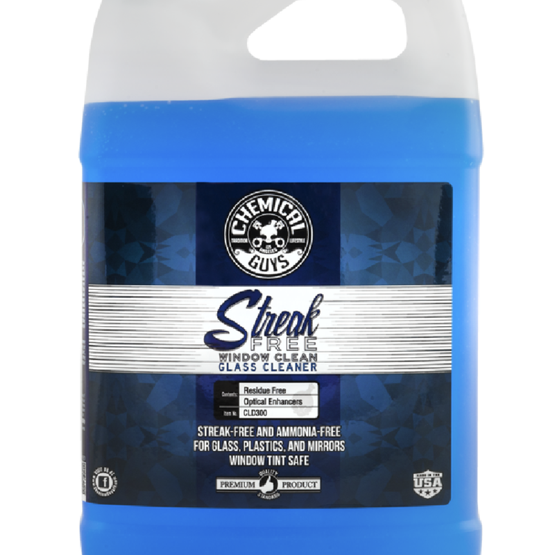 Chemical Guys Streak Free Window & Glass Cleaner – Cam Temizleyici ( Cam Filmileri için güvenli ürün ) – 3.79 Litre