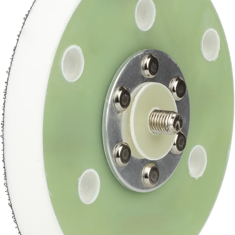         Orbital Polisaj Makinesi için Cırtlı 125mm Taban ( Delikli - Orbital - Dual Action Makinelere Uyumlu )