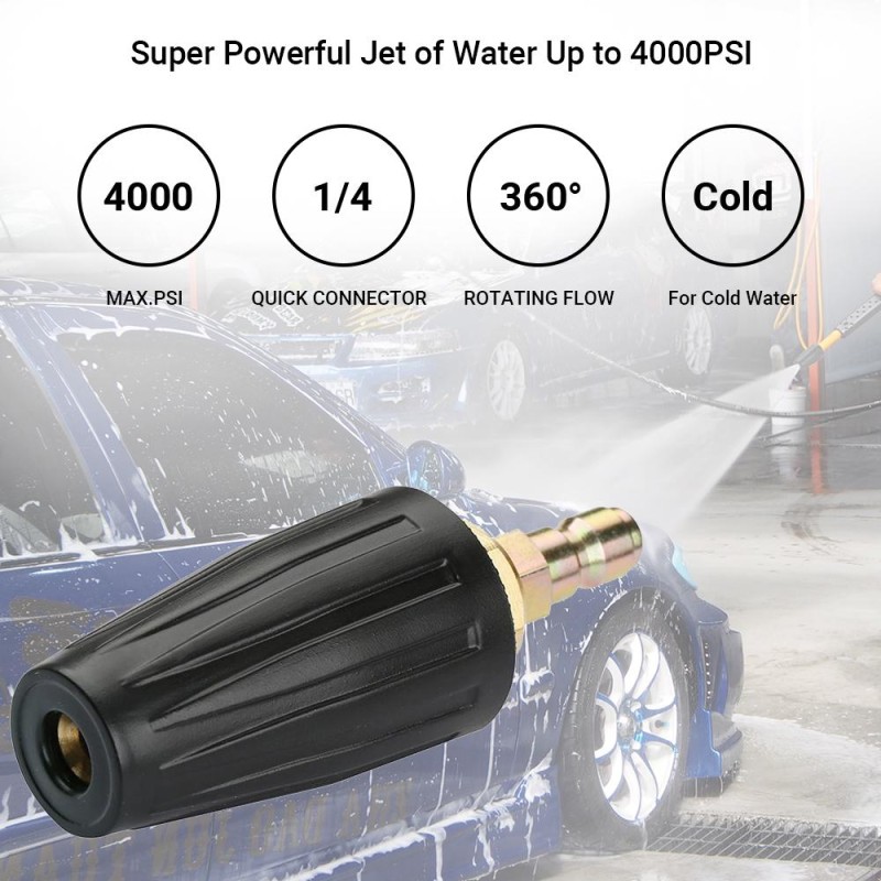                  360 Derece ( Tornador ) Su Püskürten Turbo nozzul ( Basınçlı Yıkama Makineleri ile kullanılır. )
