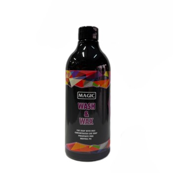        MAGİC WASH & WAX - Cilalı Ph Nötr Bol Köpüklü Araç Yıkama Şampuanı  – 500ml **YENİ**