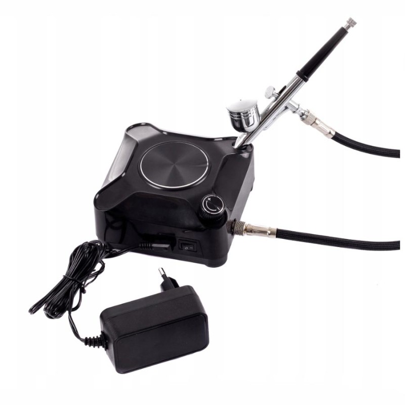                       Air Brush Rötuş ve Mini Boyama Tabancası ( 0.3 mm ) + Kompresör Seti
