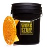 Work Stuff Siyah Detaylandırma Kovası RINSE ( Durulama ) - 20 Litre + Grit Guard (Süzgeç) 