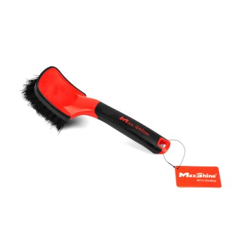 Maxshine Soft Grip Lastik Temizleme Fırçası-Kısa Saplı