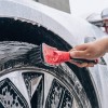 Maxshine Soft Grip Lastik Temizleme Fırçası-Kısa Saplı