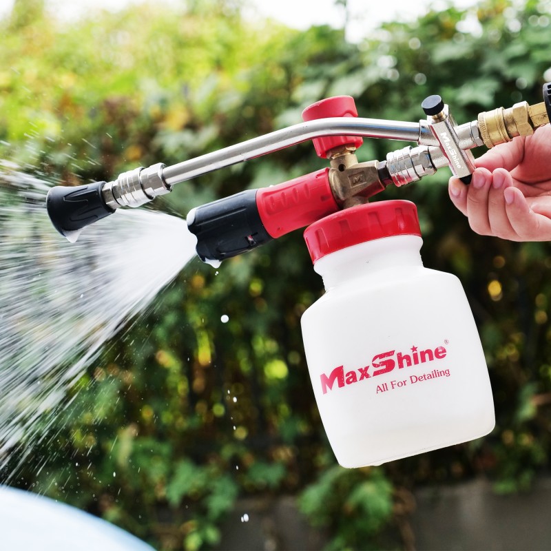 Maxshine Foam Lance Köpük Yapıcı ve Basınçlı Yıkama Nozulları için 2'si 1 Arada Kullanım Aparatı