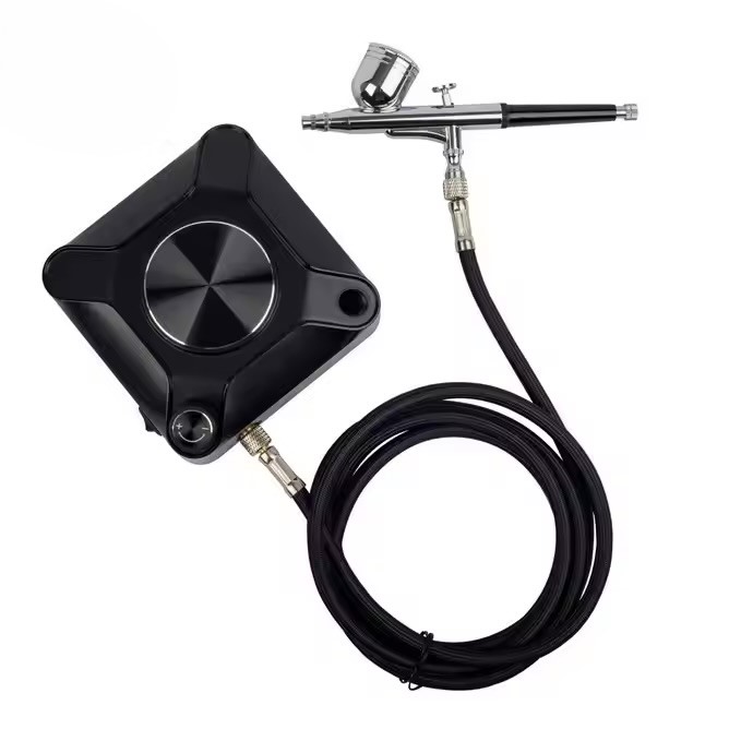                       Air Brush Rötuş ve Mini Boyama Tabancası ( 0.3 mm ) + Kompresör Seti