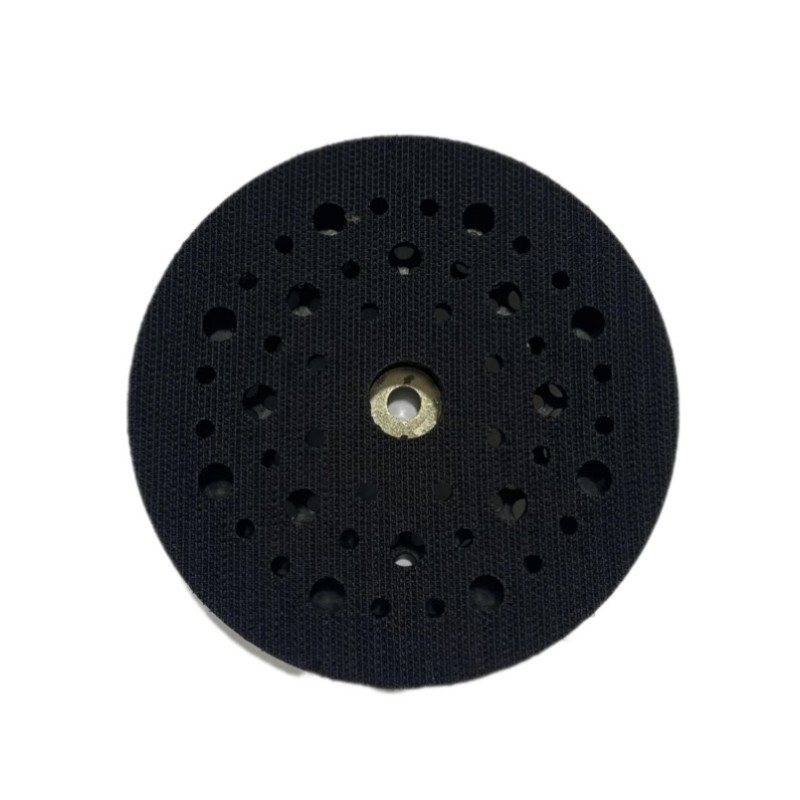         Orbital Polisaj Makinesi için Cırtlı 125mm Taban - M8 ( Delikli - Orbital - Dual Action Makinelere Uyumlu )