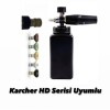Karcher HD Serisi Uyumlu Aparat + 4 Yıkama Nozulları + Foam Lance Köpük Tabancası 