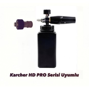                Karcher HD PRO Serisi Uyumlu Aparat + 1 Yıkama Nozulları + Foam Lance Köpük Tabancası 