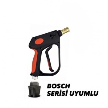 Bosch Serisi Hortum Jakı uyumlu Kısa Basınçlı Yıkama Tabancası