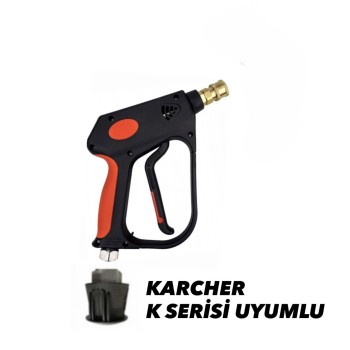 Karcher K Serisi Hortum Jakı uyumlu Kısa Basınçlı Yıkama Tabancası 