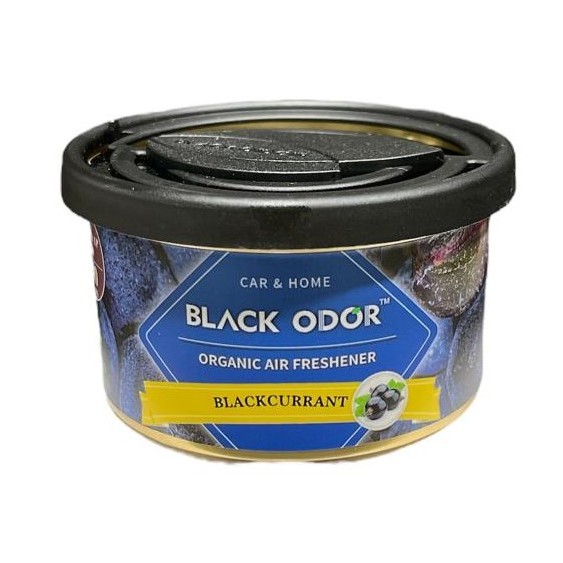  BLACK ODOR ORGANIC AIR FRESHENER ‘’ BLACKCURRANT ‘’ - Siyah Erik Kokulu - 42g