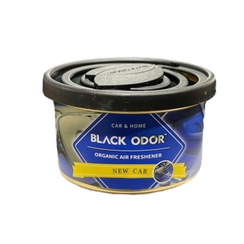  BLACK ODOR ORGANIC AIR FRESHENER ‘’ NEW CAR ‘’ – Yeni Araç Kokusu - 42g