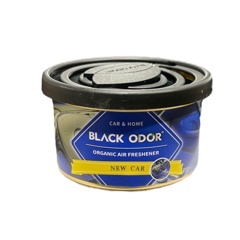  BLACK ODOR ORGANIC AIR FRESHENER ‘’ NEW CAR ‘’ – Yeni Araç Kokusu - 42g