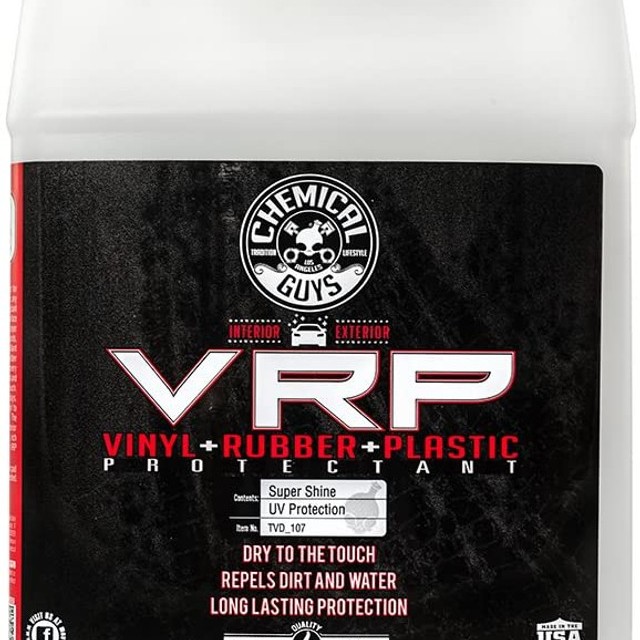 Chemical Guys Extreme VRP Dressing - İç/Dış Trim İçin Dayanıklı Süper Parlak Koruyucu ve Parlatıcı 3.78 Litre
