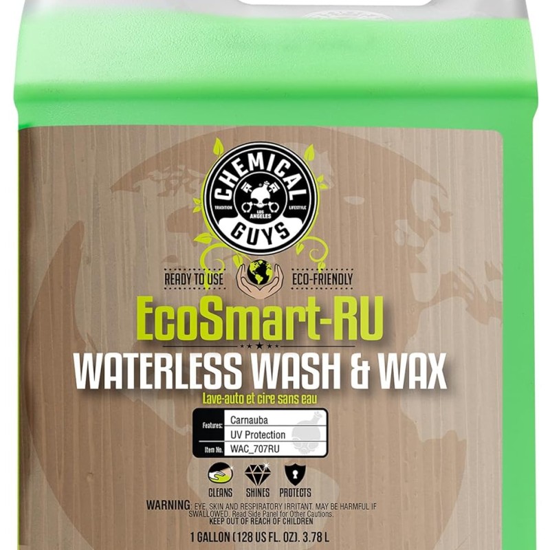 Chemical Guys  EcoSmart - Susuz Yıkama , Cilalama ve Parlatma Kullanıma Hazır Ürün - 3.79 litre