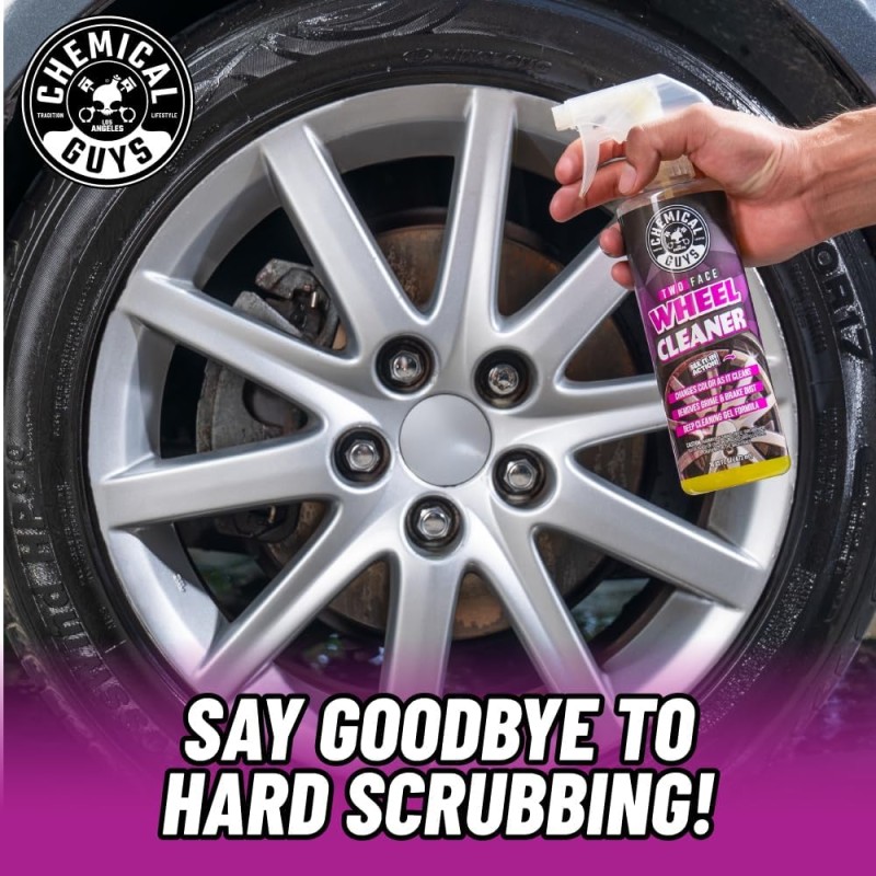 Chemical Guys Two Face Wheel Cleaner – Demir Tozu ve Jant Temizleyici 473ml