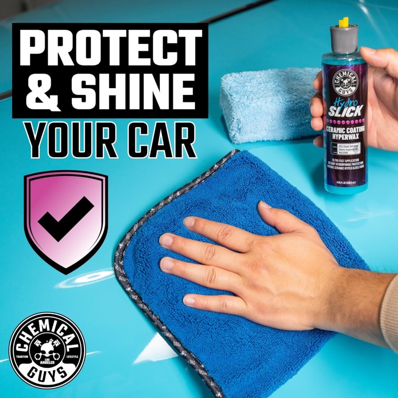 Chemical Guys Hydroslick Ceramic Coating Kit – Seramikli Wax Set ( 3 Parça Ürün )