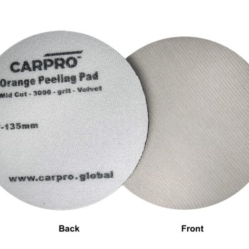 CARPRO 135mm Velvet Polish Pad V2 – Portakallık Giderici Ped.