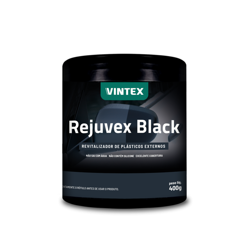 VİNTEX Rejuvex Black – Siyah Dış Plastik Canlandırıcı Wax – 400gr 