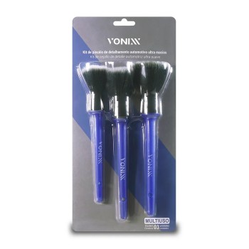               Vonixx Ultra Yumuşak Detay Fırçası Seti ( 3 Adet )