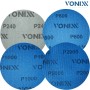Vonixx Cam Çizikleri için Zımparası Seti ( 125mm * 4 Adet )