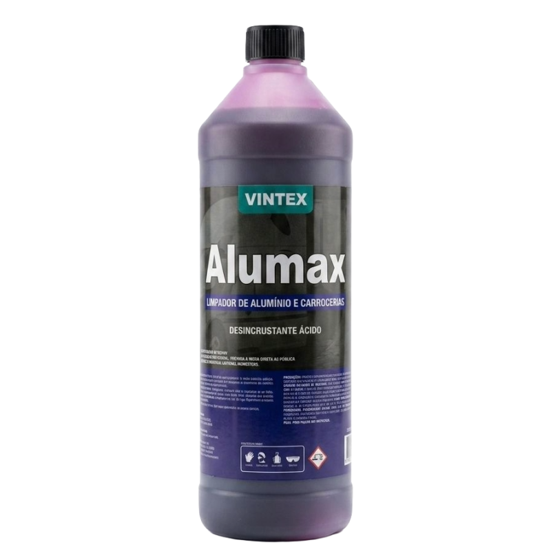 Vintex Alumax - Güçlü Asitli Alüminyum & Şasi Temizleyici - 1 Litre