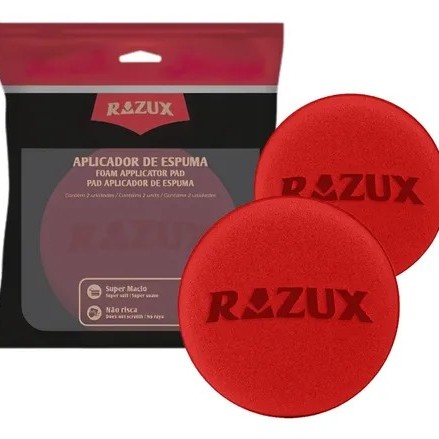 Razux Kırmızı Köpük Aplikatörü 2 Adet