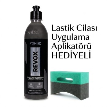                                         Vonixx Revox Synthetic Tire Sealant – Sentetik Lastik Waxı 500ml + Lastik Cilası Uygulama Aplikatörü Hediyeli