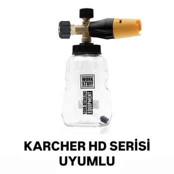                                                                                                                                        KARCHER HD Serisi Uyumlu WORK STUFF SNOW FOAM GUN – Kar Köpüğü Aparatı ( Foam Lance )