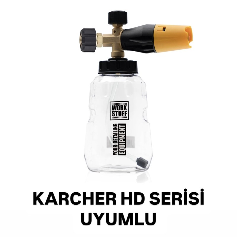                                                                                                                                       KARCHER HD Serisi Uyumlu WORK STUFF SNOW FOAM GUN – Kar Köpüğü Aparatı ( Foam Lance )