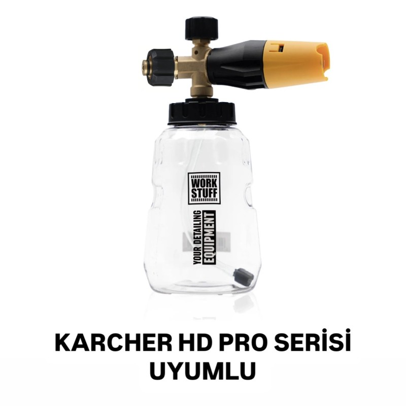                                                                                                                                        KARCHER HD PRO Serisi Uyumlu WORK STUFF SNOW FOAM GUN – Kar Köpüğü Aparatı ( Foam Lance )