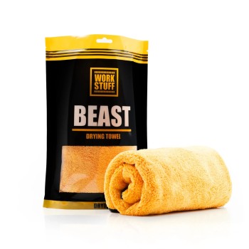 Work Stuff BEAST 1200GSM Araba Kurulama Havlusu ‘’ Premium Mikrofiber 70×50 cm Peluş’'
